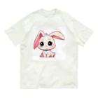 ちょっといいSHOPのちびアニマル（うさぎ） Organic Cotton T-Shirt