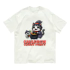 Stylo Tee Shopのネクロマンサーのネコさんのカレーパーティー オーガニックコットンTシャツ