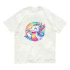 幸運アイテムデポの虹色のドラゴン・マジカルグッズ Organic Cotton T-Shirt