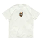 trypsin8080のアメリカンBBQのかわいいキャラクター　スモーキー・サム Organic Cotton T-Shirt