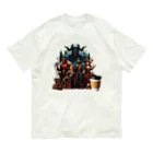 Mamechan2021の戦いの後のコーヒータイム Organic Cotton T-Shirt