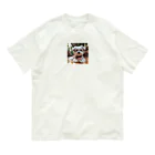 鈴木敏夫の考えるワンちゃんーはいポーズ Organic Cotton T-Shirt