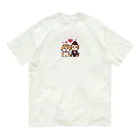 HERAX(へラックス）2号店の犬猿の仲～愛の力で仲良し～ Organic Cotton T-Shirt