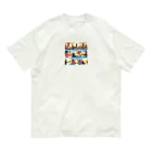 yokooooooのマラソンは世界平和なのだ Organic Cotton T-Shirt