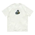 namidamakiのトラックペンギン Organic Cotton T-Shirt