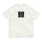 Bonmaru☆ぼんまるのモノクロ蛇のタペストリー Organic Cotton T-Shirt