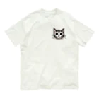 @猫グッズ製作所のねこ落書き オーガニックコットンTシャツ