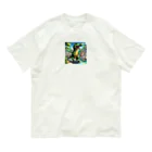 さぷの踊ってるワニ Organic Cotton T-Shirt