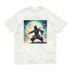 Mr_Geishaの忍 オーガニックコットンTシャツ