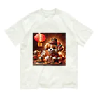 R-mayの金運アップの小型犬の神様 Organic Cotton T-Shirt