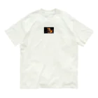 AItamの炎の守護者「炎タイプの猫」 Organic Cotton T-Shirt