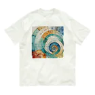 MOONのフィボナッチシリーズ Organic Cotton T-Shirt
