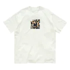 けいちゃんショップのスケートボードの犬 グッズ Organic Cotton T-Shirt