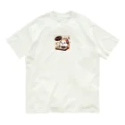 まんじゅ王国のハムスターがDJブースでスピン！ Organic Cotton T-Shirt