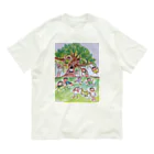 chokkotto🌿harappaと MASARU BARUのNATUKASII🌿FUUKEI Organic Cotton T-Shirt