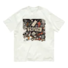 River book designの「【短編】『お月見』」 Organic Cotton T-Shirt