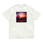 Kawaii屋さんの儚い夕焼けコスモス Organic Cotton T-Shirt