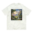 AQUAMETAVERSEの夢の国 オーガニックコットンTシャツ