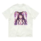 yos-1292583のねこニコばん Organic Cotton T-Shirt