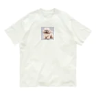 teatimeのもこもこプードル Organic Cotton T-Shirt