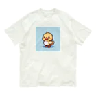 himajinseijin01のドット絵ミニアヒルちゃん大きめサイズ Organic Cotton T-Shirt