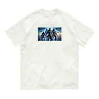 Animal_hero-457_AsukaYamamotoの立派なゴリラ オーガニックコットンTシャツ