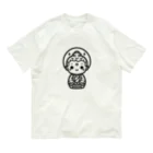 BOSATUのかわいい菩薩のシンプルイラスト Organic Cotton T-Shirt