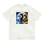 29 dragonのdrgonnumeber1-1 オーガニックコットンTシャツ