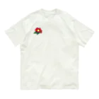 綾錦工房 りこりすの三味線 -雪月花- 【椿】 Organic Cotton T-Shirt