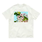 atelier_lapislazuliの桜 オーガニックコットンTシャツ