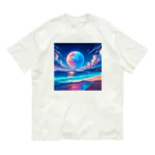 8kn356231の海 Organic Cotton T-Shirt