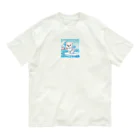 tmghillのキュートなシロクマのキャラクター オーガニックコットンTシャツ