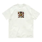 altemaの昼食中のうさぎ Organic Cotton T-Shirt