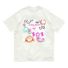 魔法堂　キズカビセアの僕だけのシリーズ＊女の子＊（お絵描きまま） オーガニックコットンTシャツ