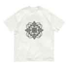 ARIGATOU-81のMANDALA •11• (B) オーガニックコットンTシャツ