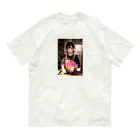 TSK11の"I'm a beginner, but I'll do my best!" Organic Cotton T-Shirt