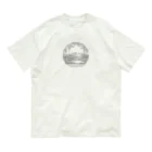 march springの川の畔　ラインアート Organic Cotton T-Shirt