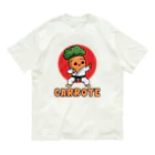 Stylo Tee Shopのキャロット空手 オーガニックコットンTシャツ