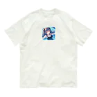 SWQAのプールを楽しむjk オーガニックコットンTシャツ