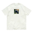 sunday_sataurday_freedayの負けず嫌いなゴリラ Organic Cotton T-Shirt