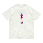 momonekokoの応援するエルフちゃん オーガニックコットンTシャツ