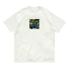 hana2ginのGerridae オーガニックコットンTシャツ