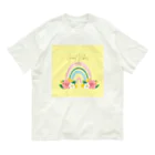 Aloha for AinaのRainbow_Good Vibes Only オーガニックコットンTシャツ