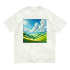 Rパンダ屋の「美しい緑の風景」グッズ Organic Cotton T-Shirt