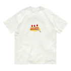 はるんるんの地層ケーキ(正断層) オーガニックコットンTシャツ