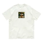 Take-chamaの驚くべき仏像があなたを迎えます。 Organic Cotton T-Shirt