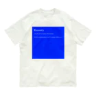 DULTONのブルーバックエラー オーガニックコットンTシャツ