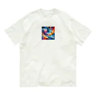 8kn356231のアート オーガニックコットンTシャツ