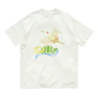 紙単衣 - kamihitoe -の水引の鶴と亀 オーガニックコットンTシャツ