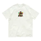 Ry-tのカワイイカスタムカー オーガニックコットンTシャツ